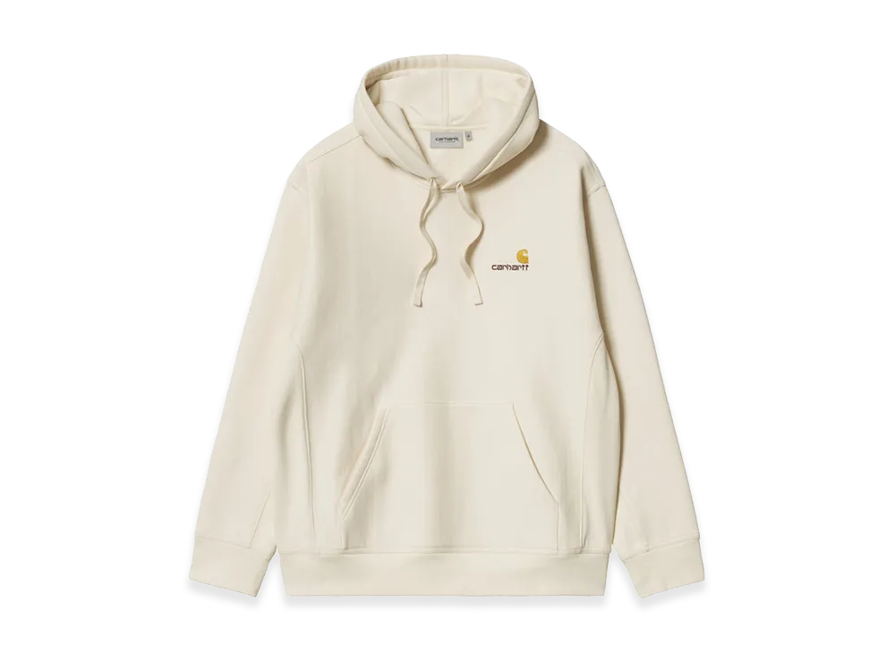 Carhartt WIP Hooded American Script Sweat "Natural"