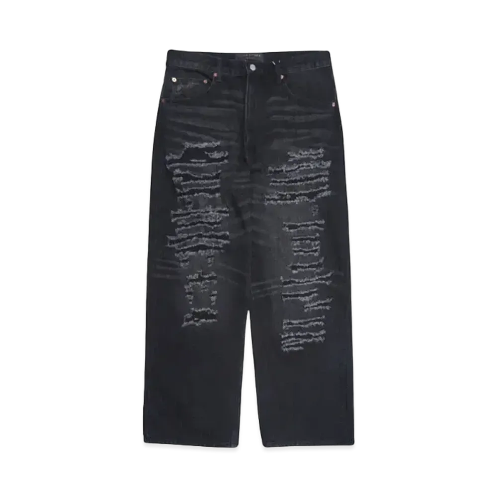 F-LAGSTUF-F BORO BAGGIE DENIM PANTS "BLACK"