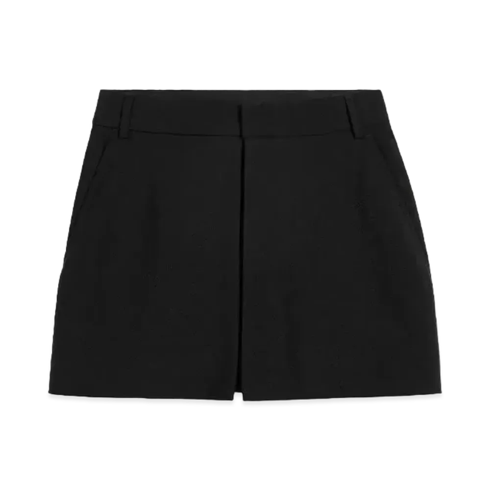 AMI PARIS Panelled Mini Skirt "Black"