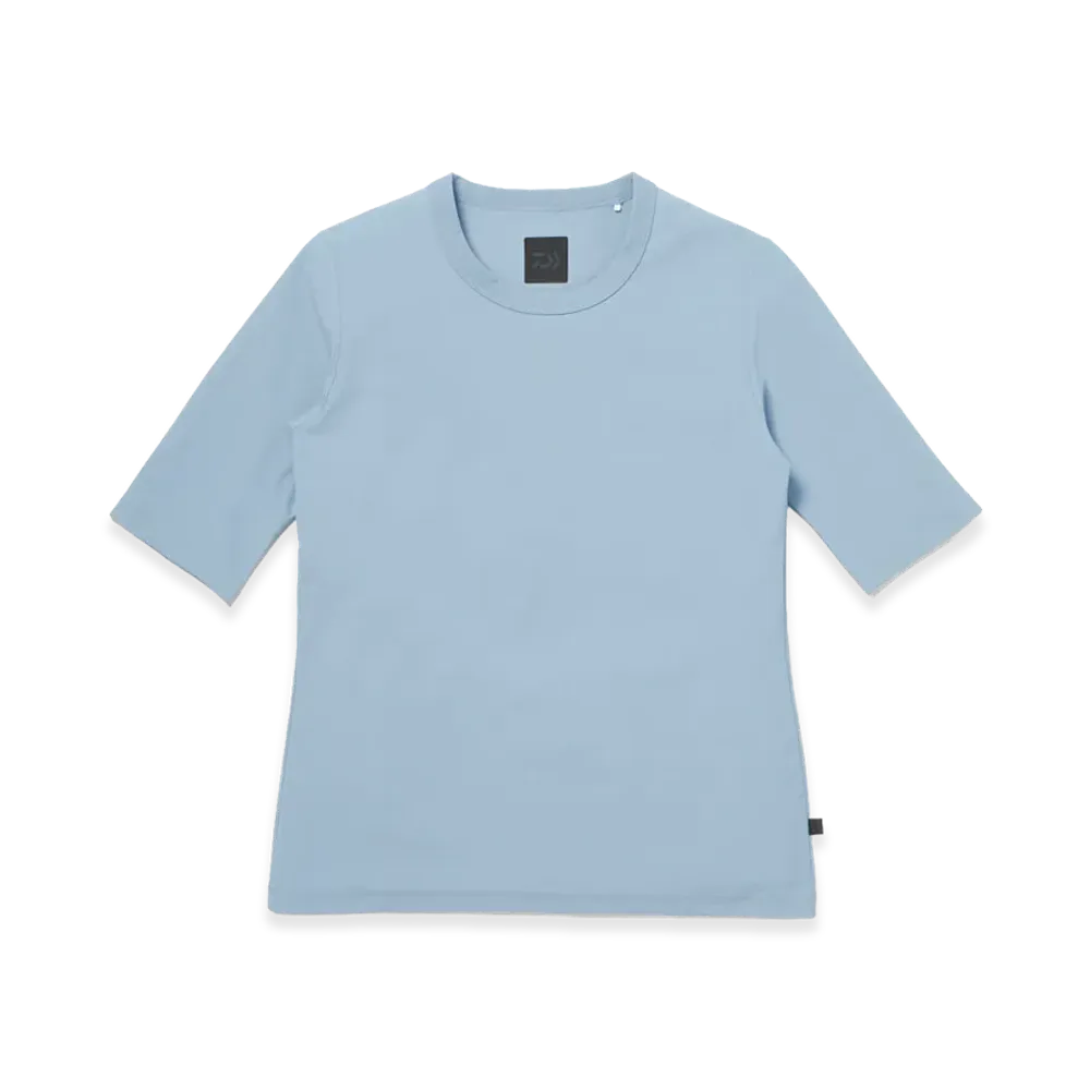 DAIWA PIER39 Women's Tech Lightweight Half/S Tee "Light Blue"
