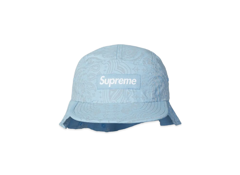 Supreme Reflective Bandana Sunshield Camp Cap 