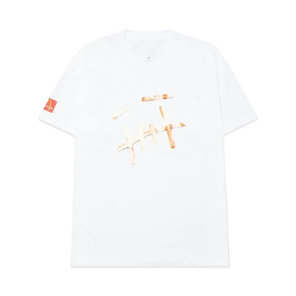 Travis Scott Cactus Jack x McDonald's Fry T-Shirt "White"