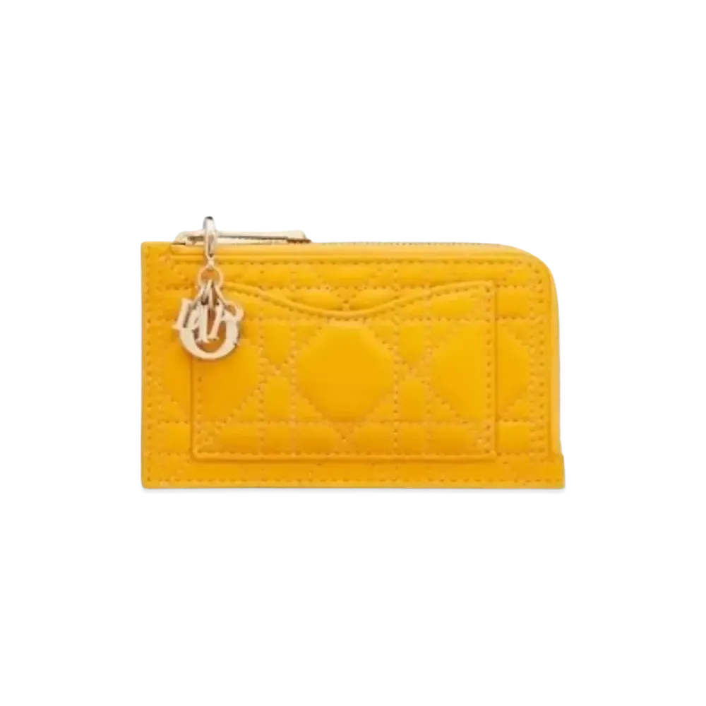 Dior Card Holder "Yellow"