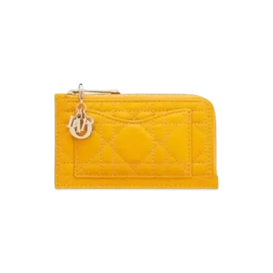 Dior Card Holder "Yellow"