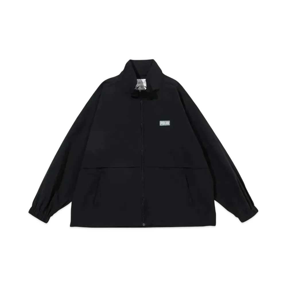 POLeR Sealing Nylon Zip-Up Outer Jacket "Black"