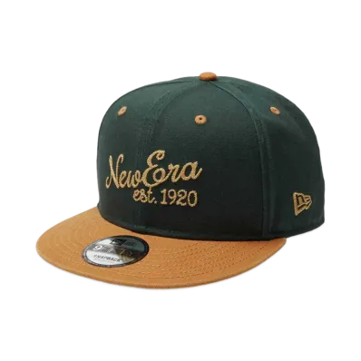 NEW ERA 9Fifty 2-Tone Duck Canvas "Dark Green/Light Bronze"