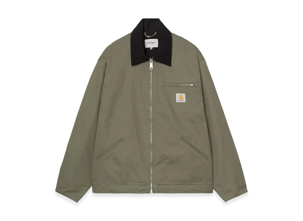 Carhartt WIP OG Detroit Jacket "Leaf/Black(Rinsed)"