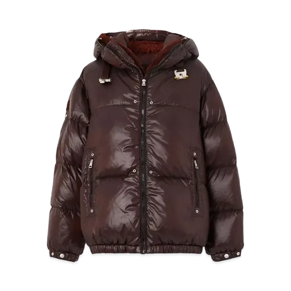 MONCLER x 1017 ALYX 9SM Almondin Down Jacket "Burgundy"