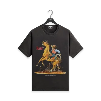 Kith Cowboy Vintage Tee "Black"