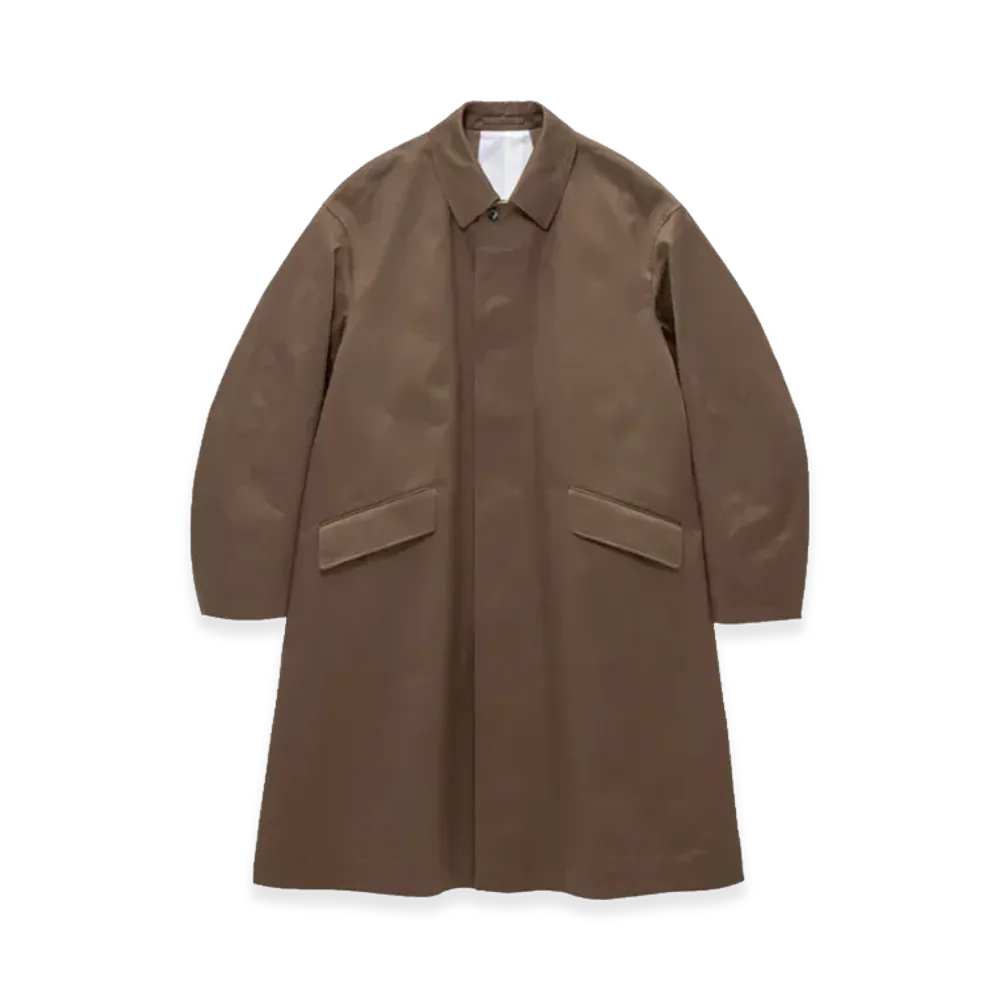 Graphpaper Dry Westpoint Railway Coat "Brown"