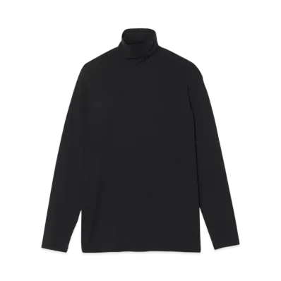 NEUTRALWORKS. Luxel Warm Long Sleeve Turtleneck "Black"