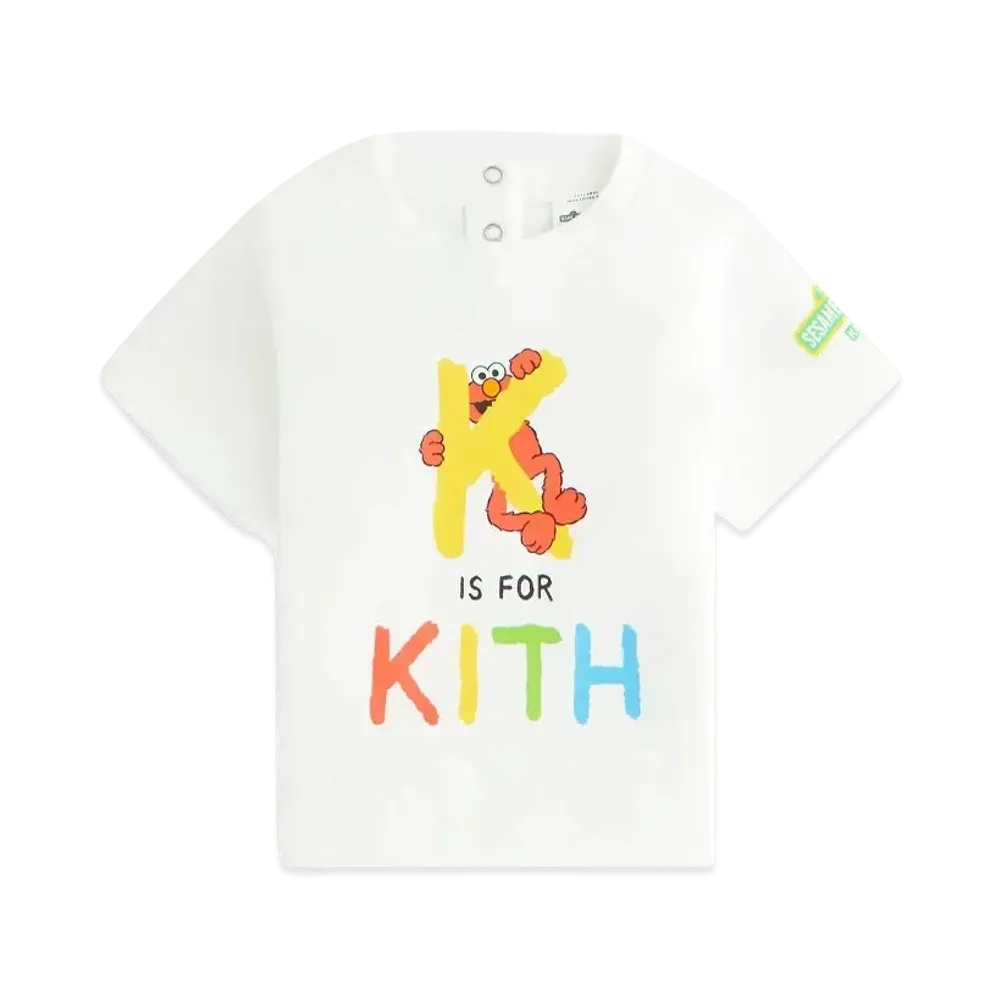 Kith x Sesame Street Baby Book Tee "White"