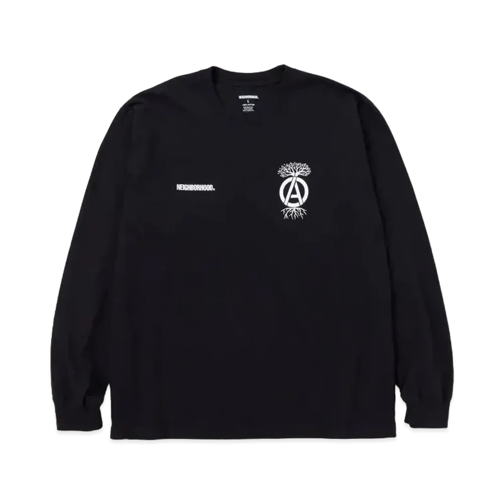 NEIGHBORHOOD SRL . Tee LS-1 "Black"