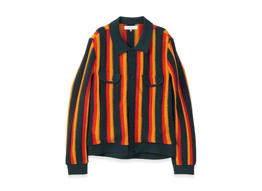 Sasquatchfabrix. Knit Cardigan Rasta "Green"