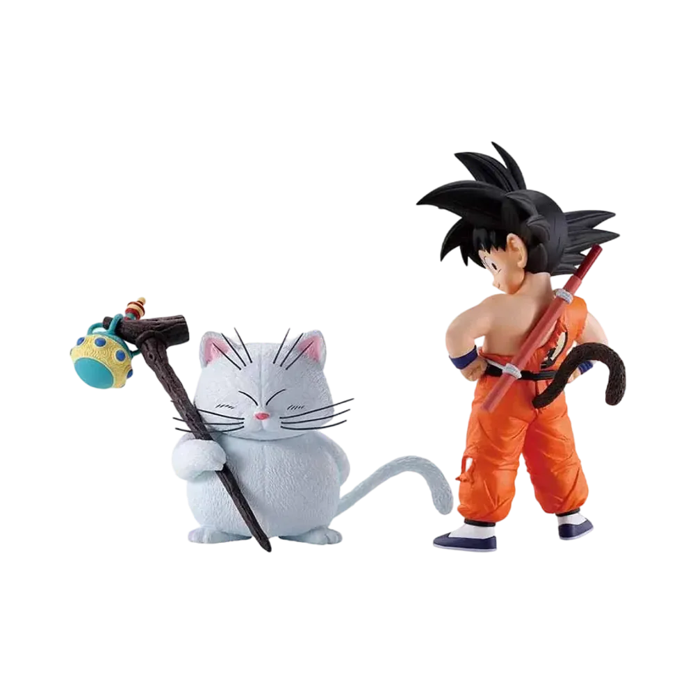 BANDAI "Ichiban Kuji" -Dragon Ball EX Temple on the Clouds- A Prize Son Goku & Karin MASTERLISE PLUS