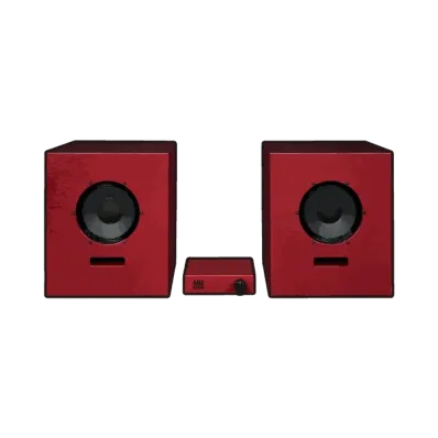 Supreme x Ojas Artbook Shelf Speakers + Amp "Red"