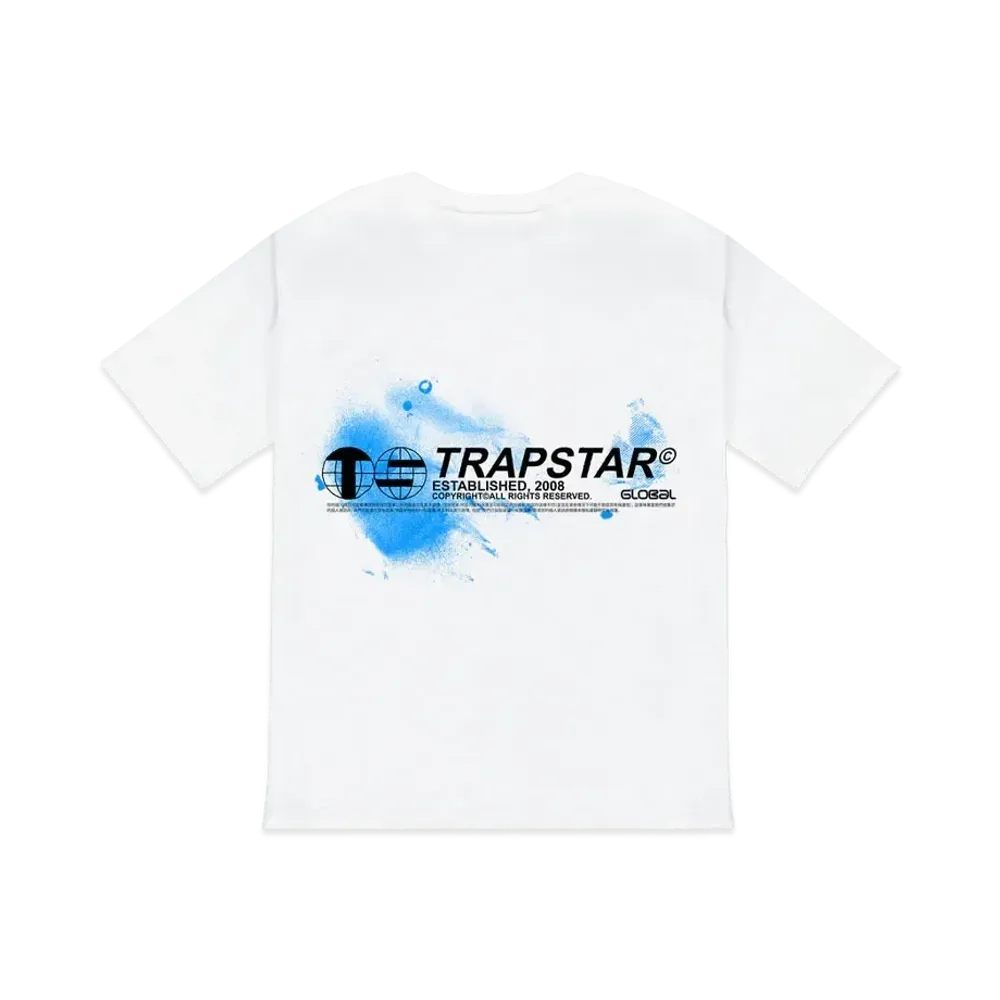 TRAPSTAR Global Distribution Tee "White"