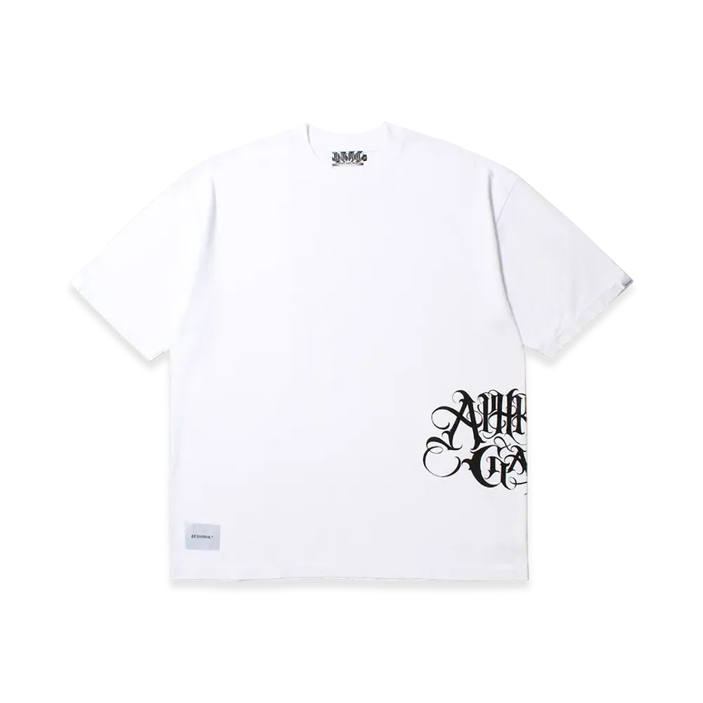 APHRODITEGANG Classic Logo Side Print S/S Tee "White"