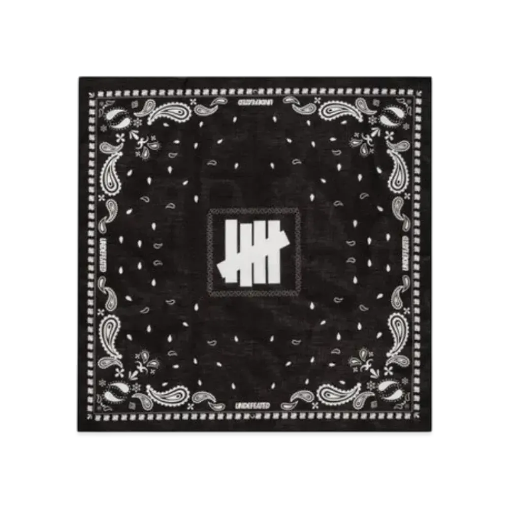 UNDEFEATED Icon Bandana "Black"
