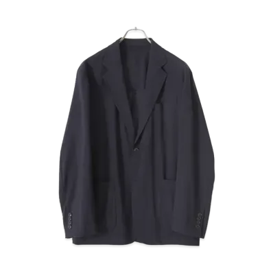 COMOLI Wool 2B Jacket "Navy"