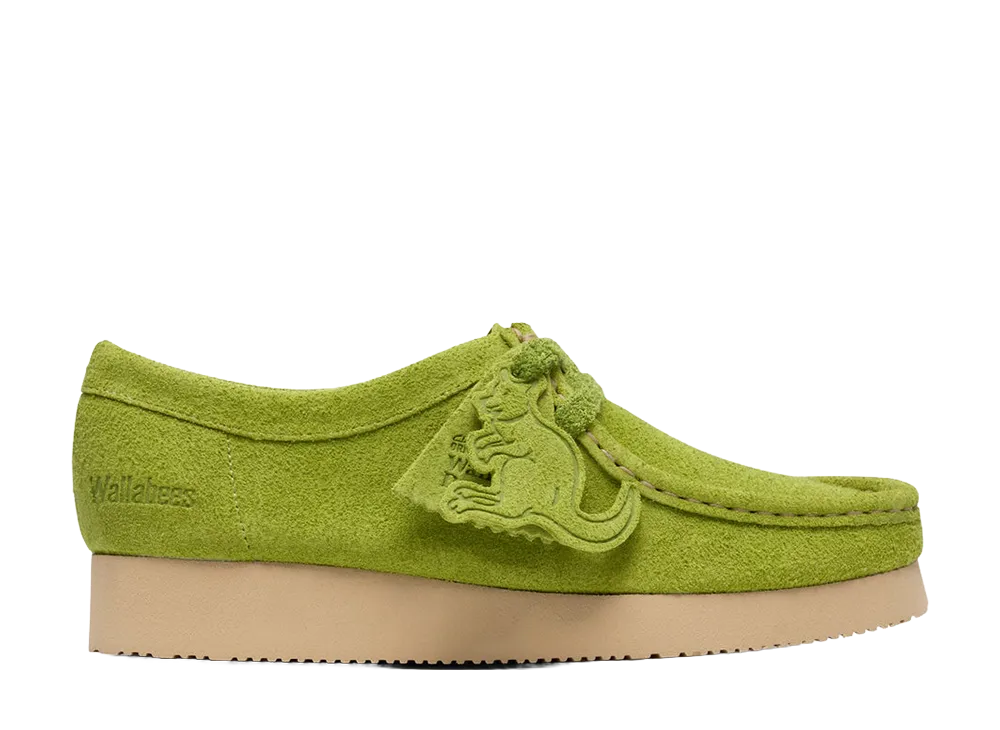 Clarks Women's Wallabee 2604 "Lime Suede"