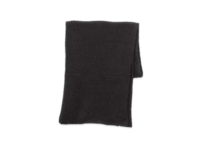 Graphpaper Cotton Wool Slub Scarf "Black"