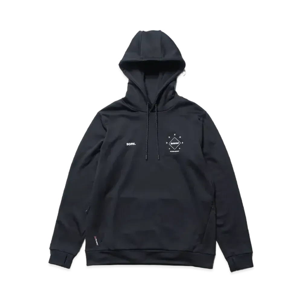 F.C.Real Bristol Polartec Power Stretch Training Hoodie "Black"