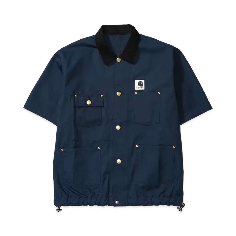 sacai x Carhartt WIP Duck Shirt "Blue"
