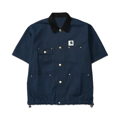 sacai x Carhartt WIP Duck Shirt "Blue"