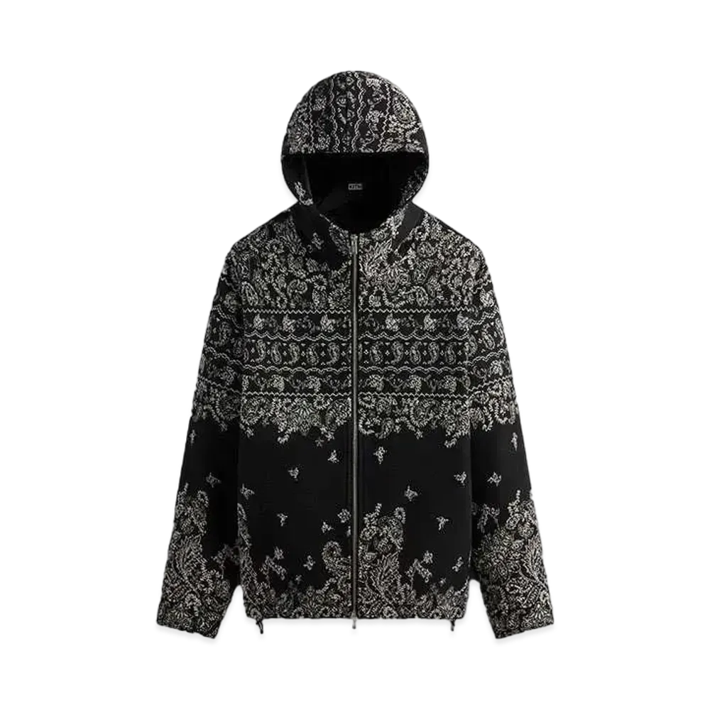Kith 101 Braden Tapestry Full Zip Hoodie "Black"