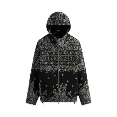 Kith 101 Braden Tapestry Full Zip Hoodie "Black"