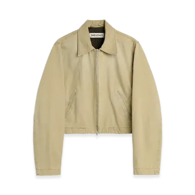 OUR LEGACY Women's Statue Jacket "Lowland Dust Pigment Drill"