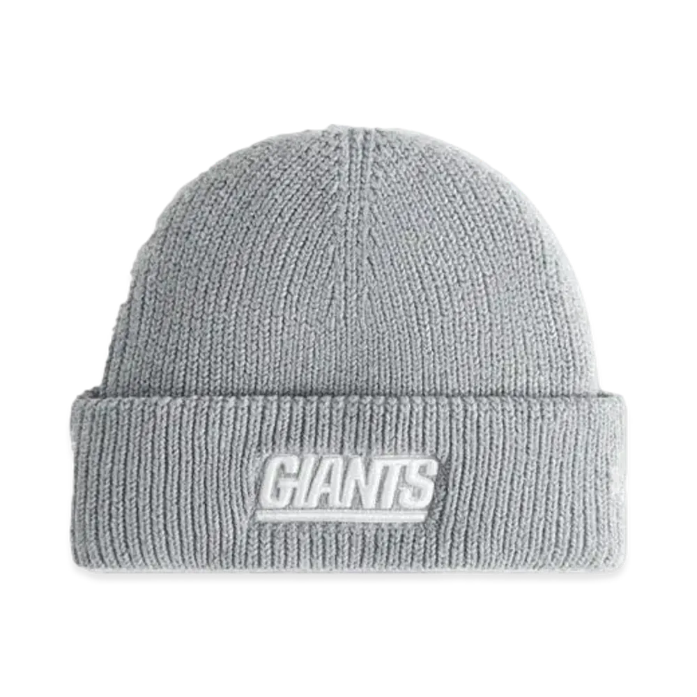 Kith x the NFL: Giants Mia Beanie "Light Heather Grey"