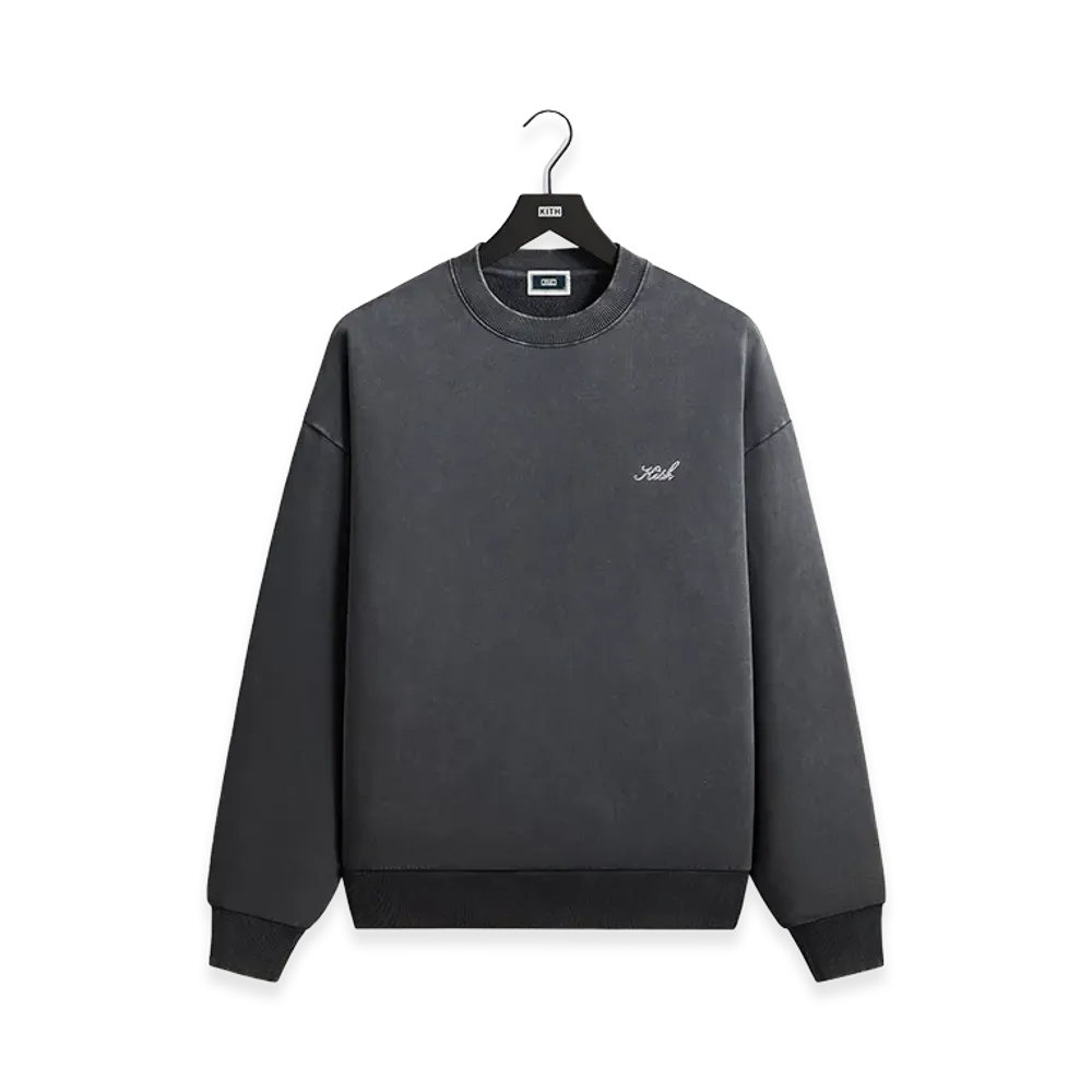 Kith Garment Dyed Nelson Crewneck "Asteroid"