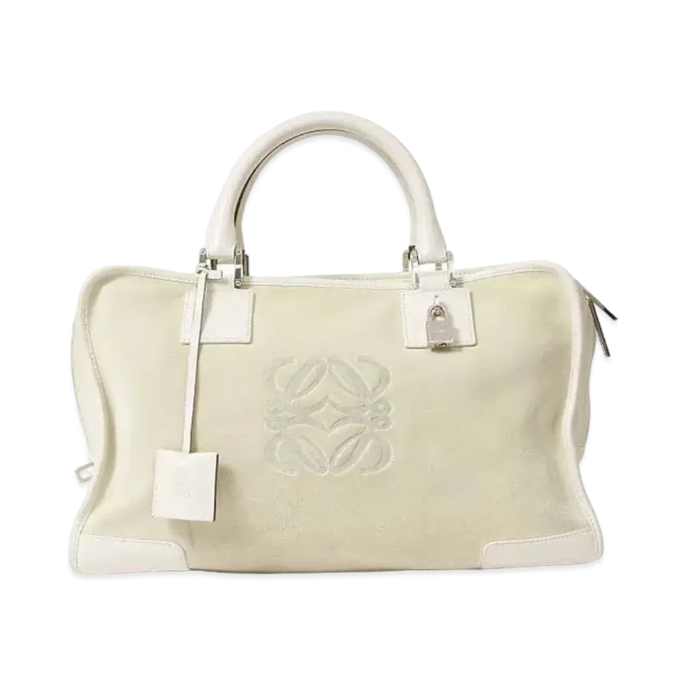 LOEWE Amasona 36 Suède "White"