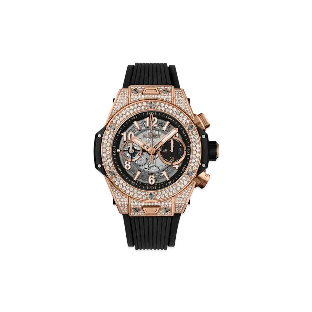 HUBLOT Big Bang Unico King Gold Pave 44mm
