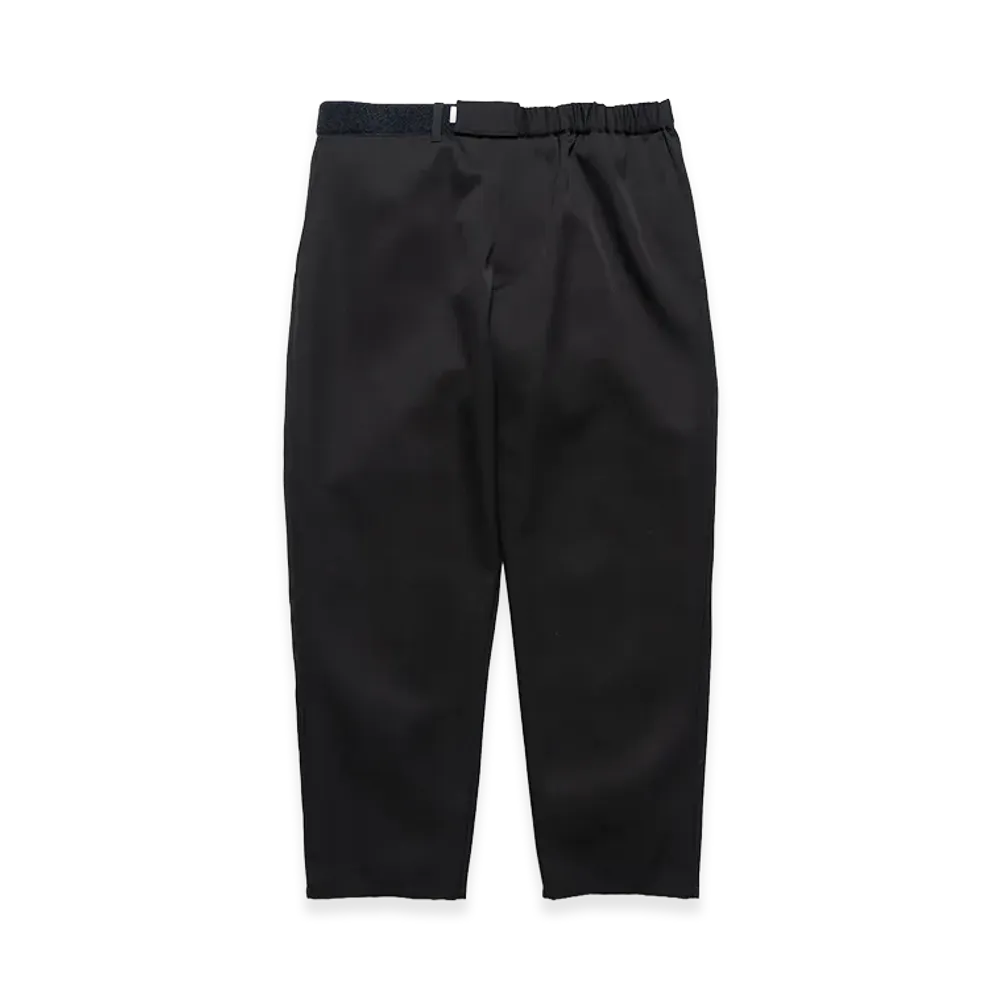 Graphpaper Scale Off Wool Wide Tapered Chef Pants "Black"