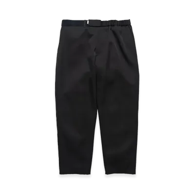 Graphpaper Scale Off Wool Wide Tapered Chef Pants "Black"