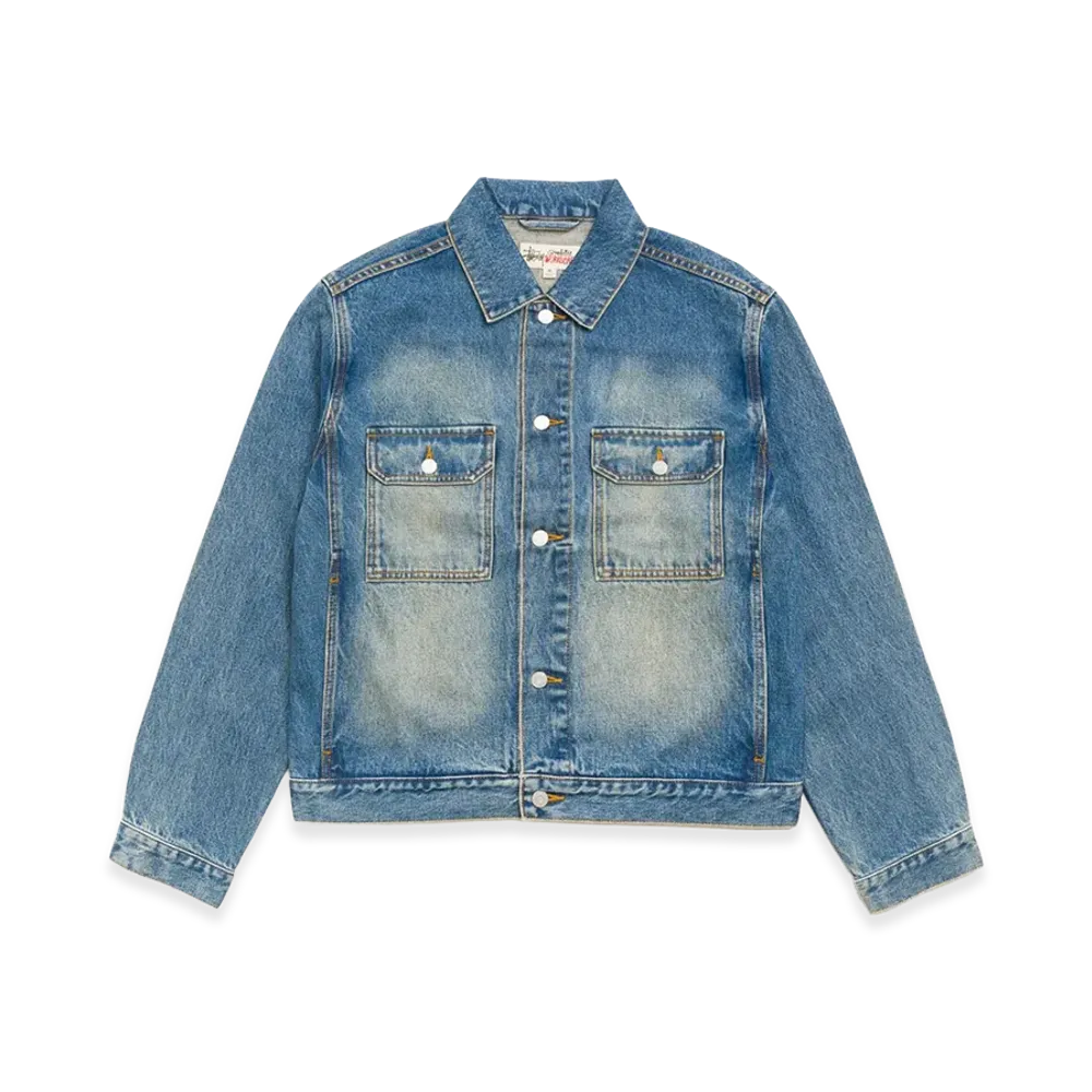 Stussy Denim Trucker Jacket "Dark Wash Indigo"