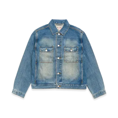 Stussy Denim Trucker Jacket "Dark Wash Indigo"