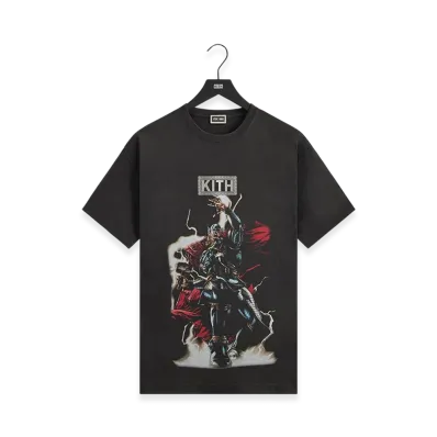 Kith x Marvel Thor Vintage Tee "Black"