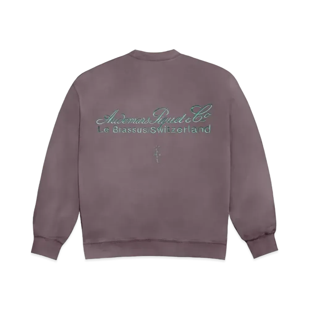 Travis Scott Cactus Jack x AP Logo Crewneck Ii "Brown"