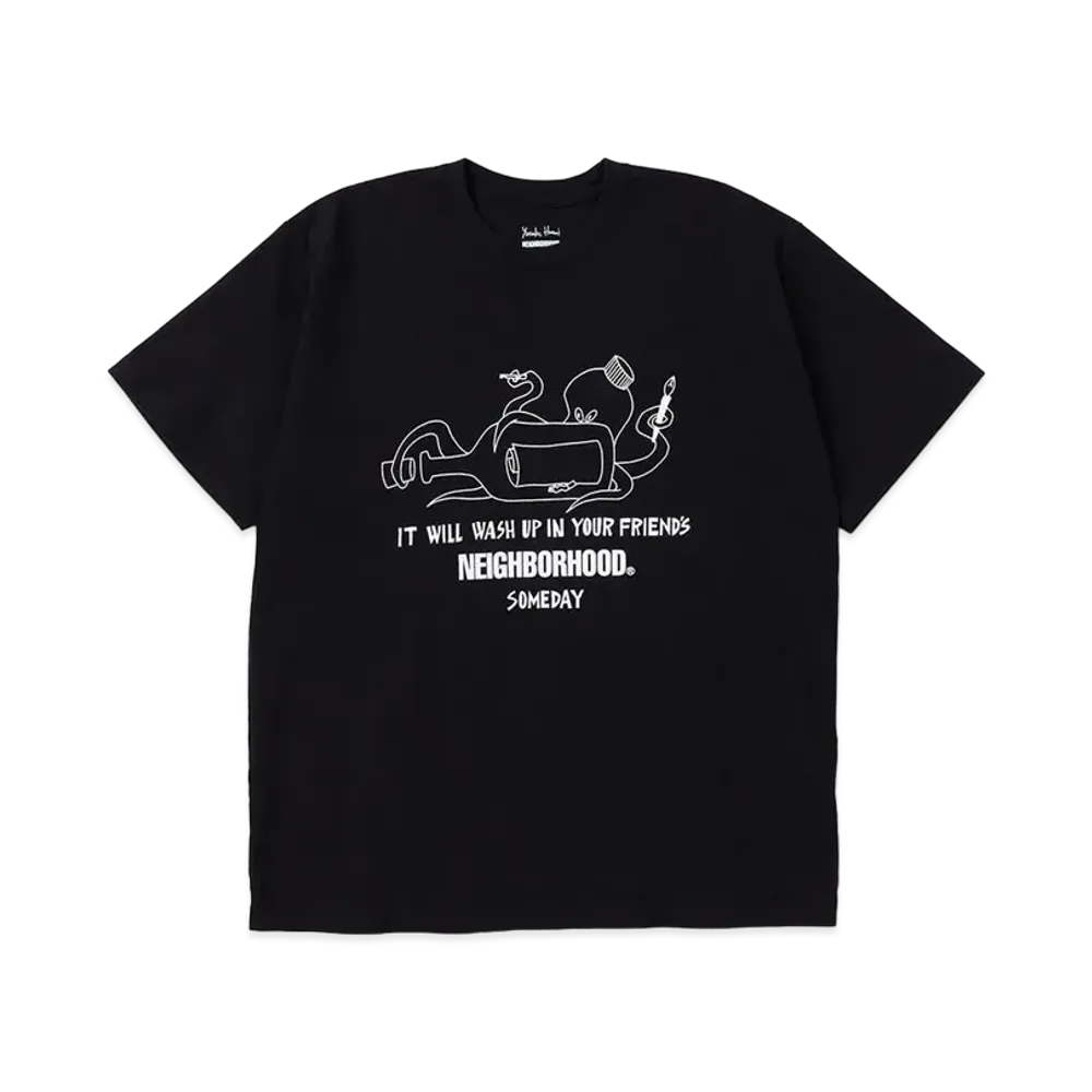 NEIGHBORHOOD x FWENCLUB x YUSUKE HANAI Tee "Black"
