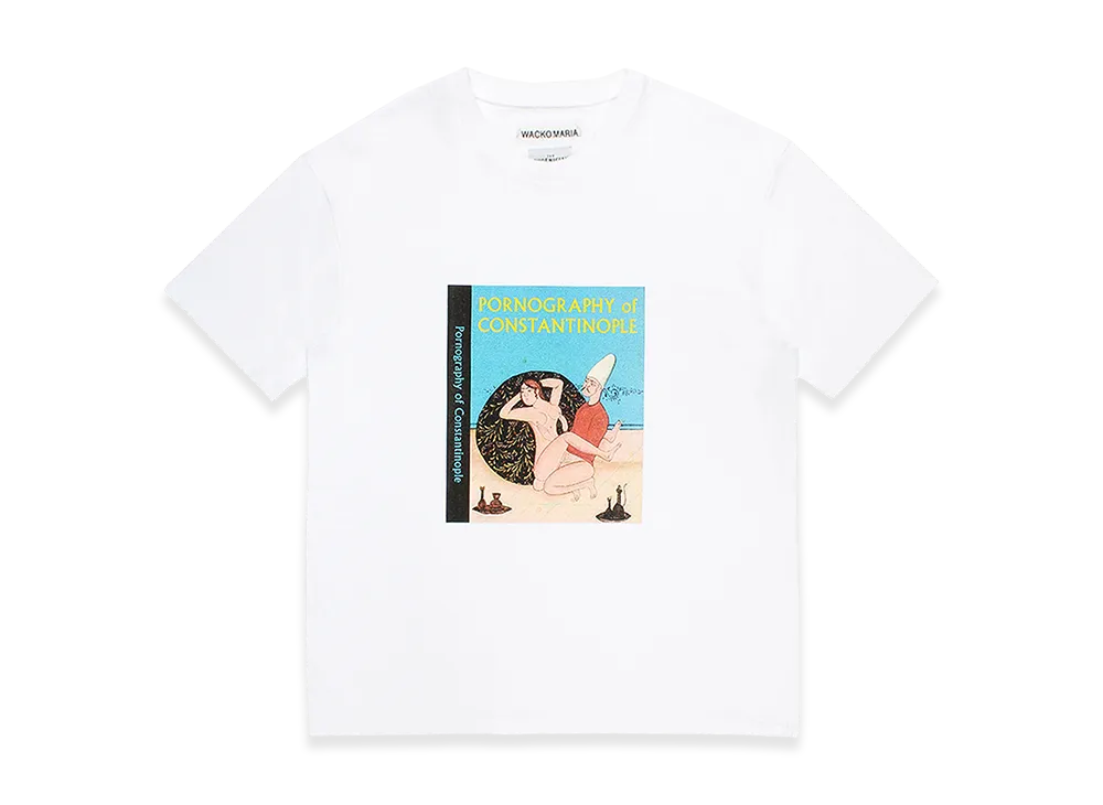 WACKO MARIA x The Phoenician Scheme Washed Heavy Weight T-Shirt "White"