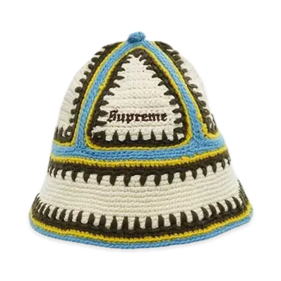 Supreme Crochet Edge Bell Hat "Natural"