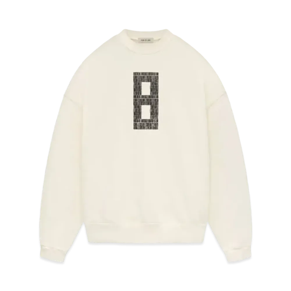 FEAR OF GOD 8 Crewneck Sweatshirt "Cream"