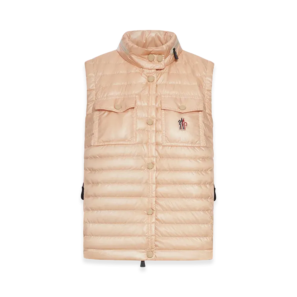 MONCLER Women's Gumiane Padded Vest "Pink"