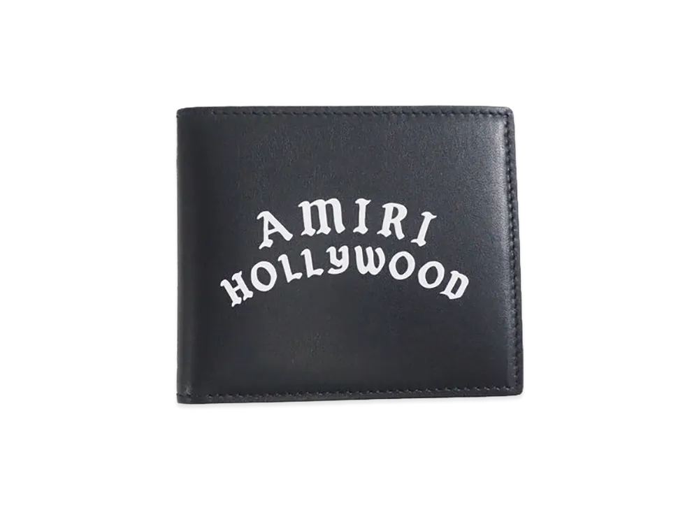 AMIRI Bifold Leather Wallet "Black"
