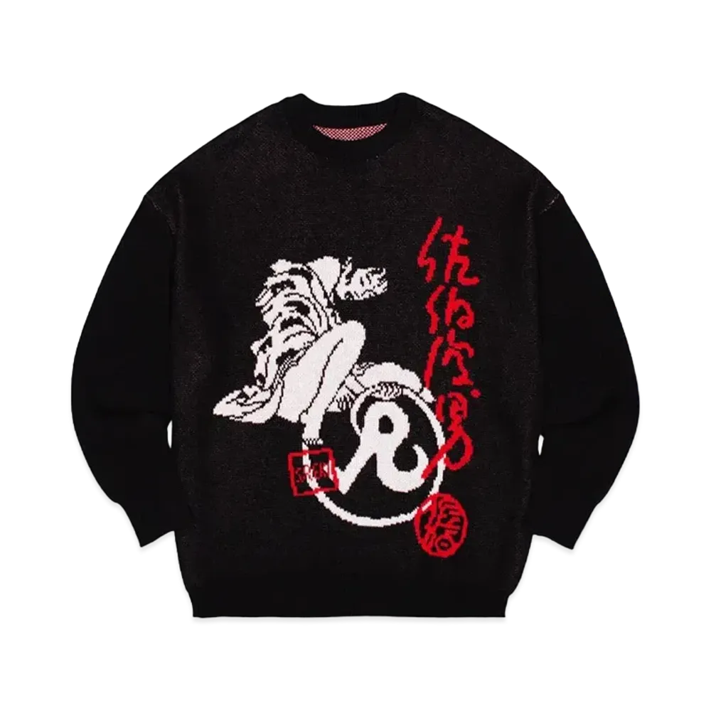 Richardson X Toshio Saeki Knit Sweater "Black"