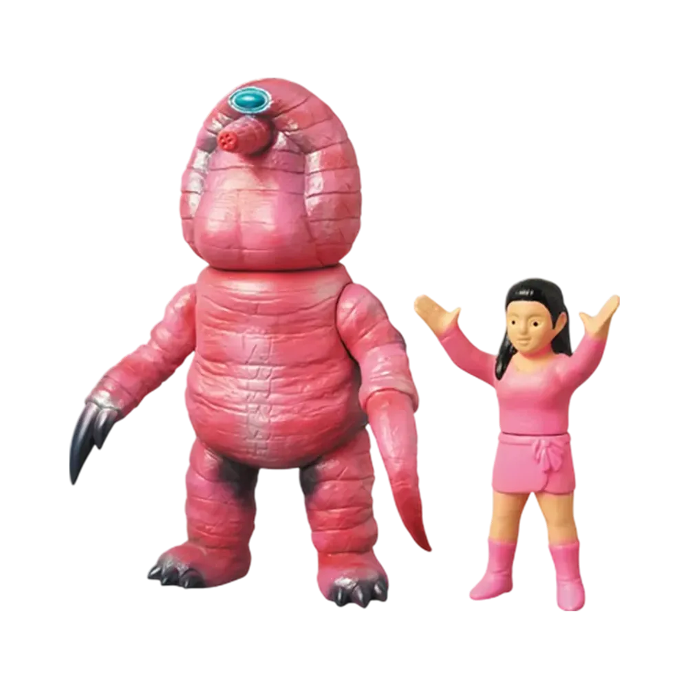 MEDICOM TOY "Toei Retro Sofvi Collection" -Android Kikaider- White Armadillo + Mysterious Woman (Wonder Festival Commemorative Model)